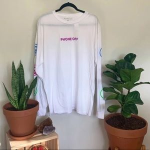 Pacsun “Phone Off” Long Sleeve T-shirt
